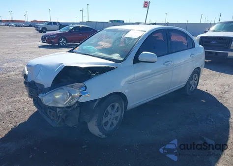 2010 Hyundai Accent Gls из США, поврежденный, VIN KMHCN4AC3AU488736